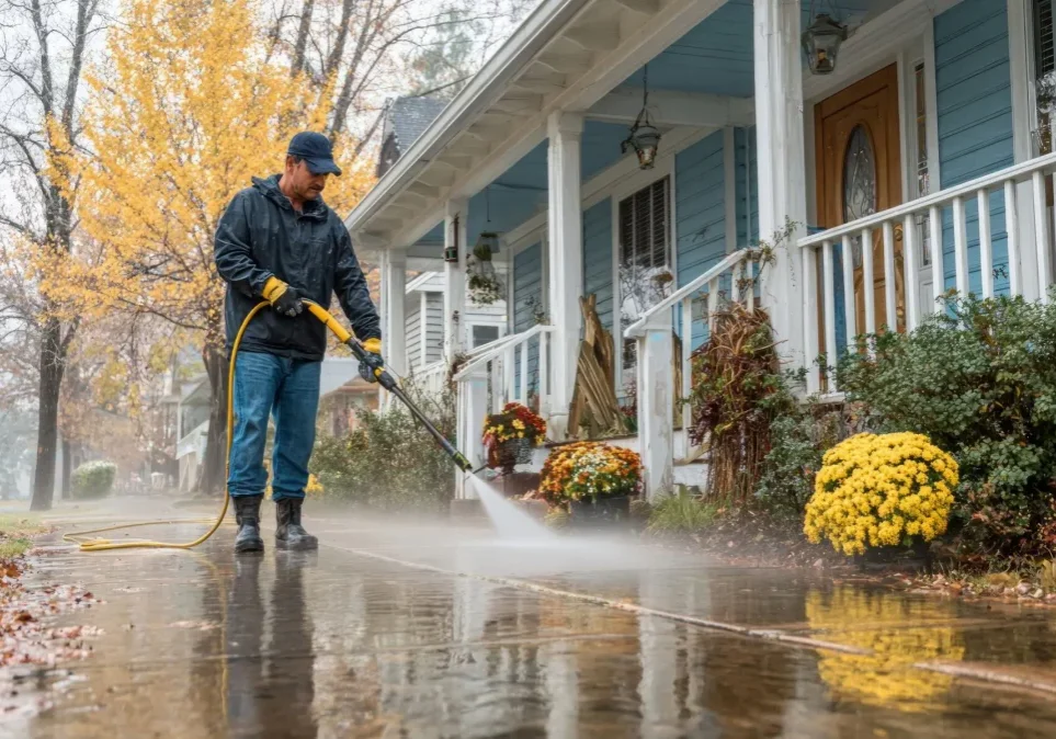 why-fall-best-for-residential-pressure-washing featured image